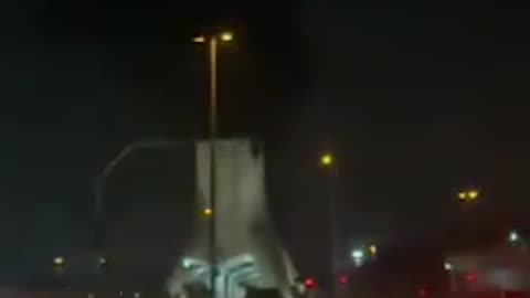 At the Azadi tower