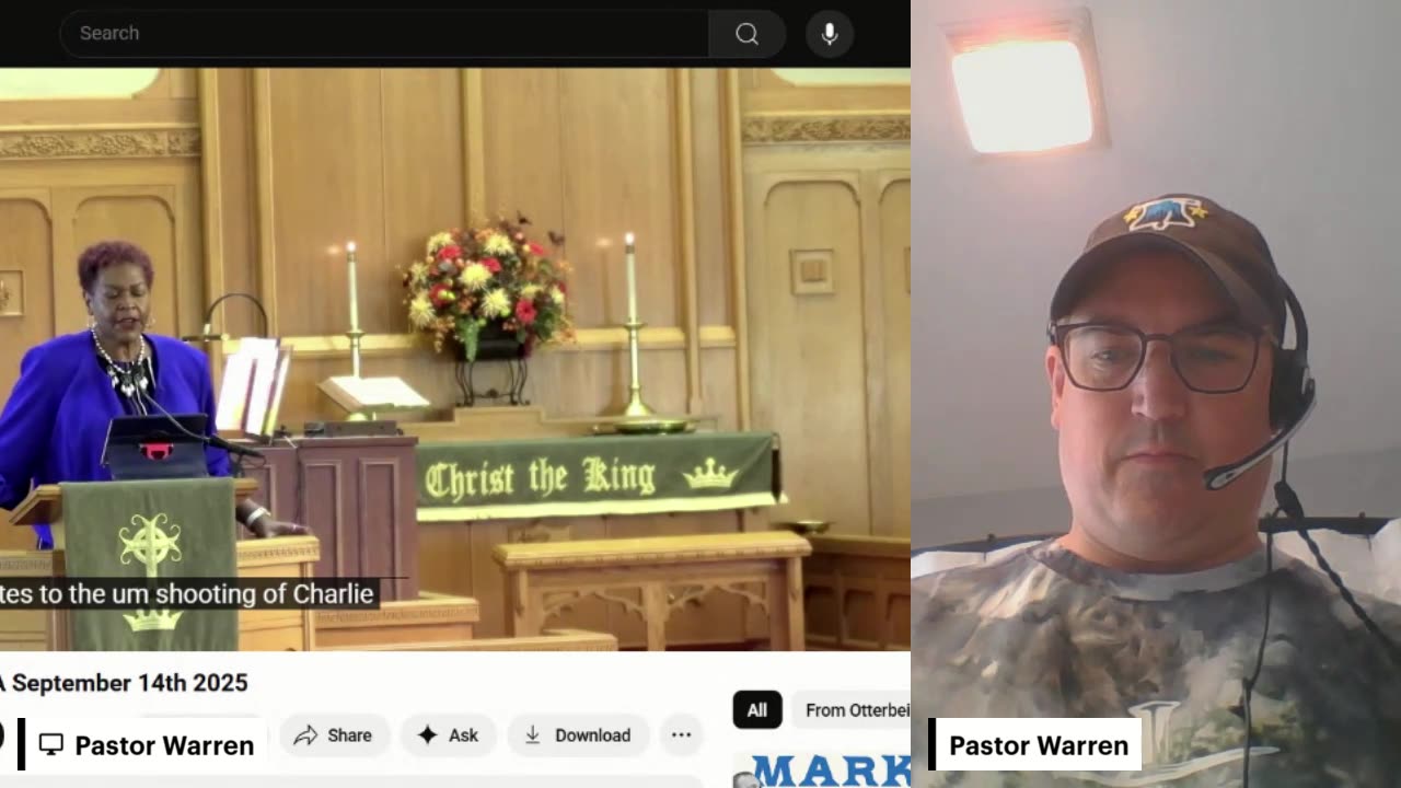 United Methodist Pastor misquotes Charlie Kirk and denounces him as a Christian Otterbein UMC