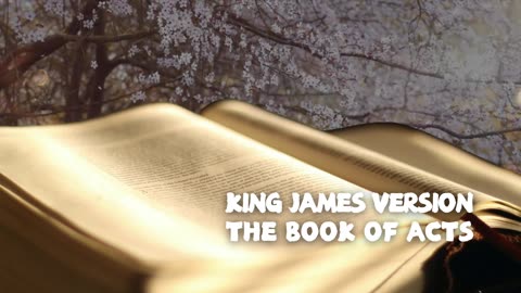 The Book of Acts KJV | Audio Bible (FULL) #KJV #audiobible #audiobook #Acts #bible