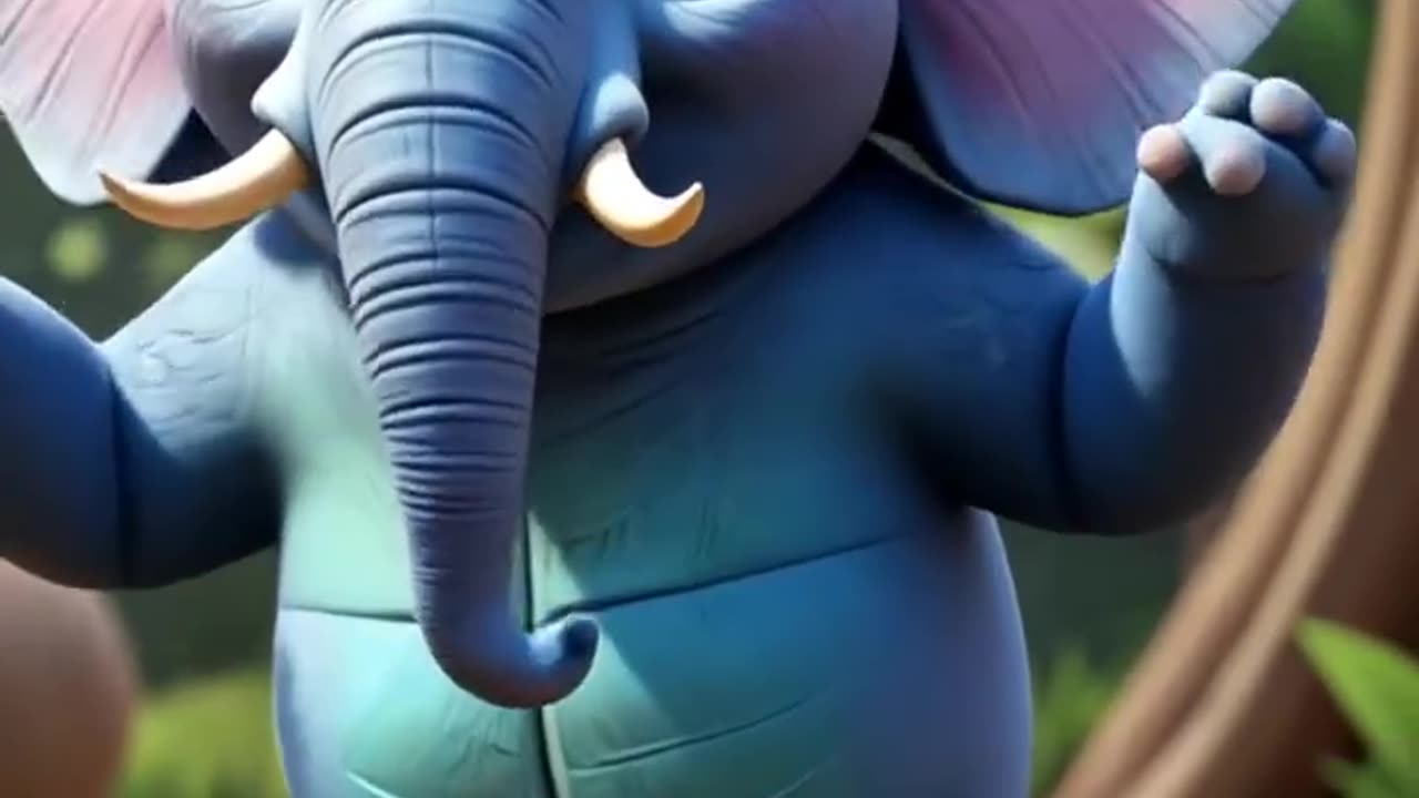 Elephant playing guitar 😄