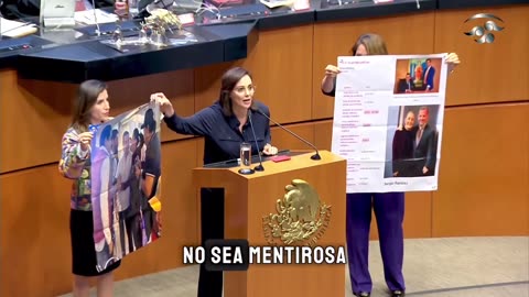 El Congreso cortó las fotos que presenté de Sheinbaum con el narco