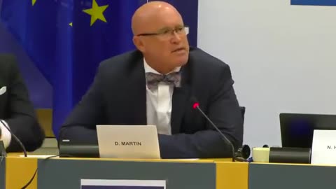 Dr David Martin at EU Parliament Reveals deep Corruption regarding Covid19