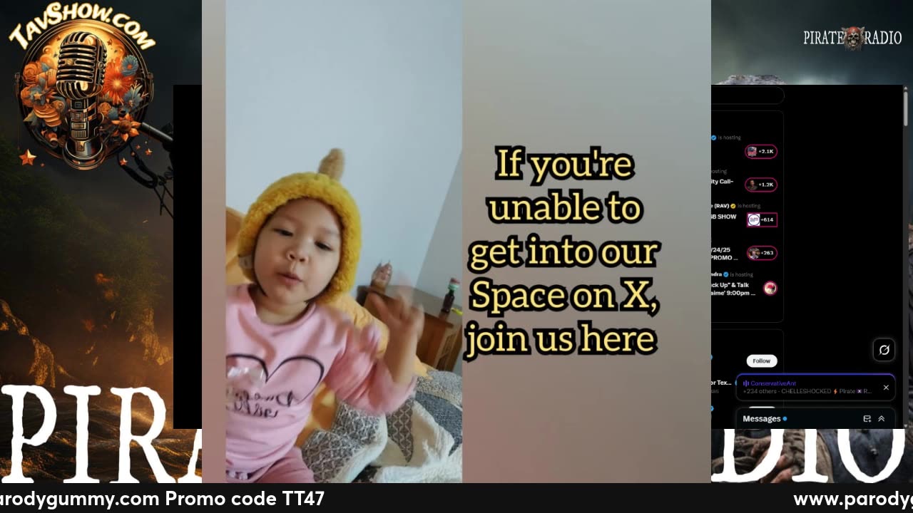 Thursday Spaces 04/24/25 ParodyGummy.com PROMO TT47