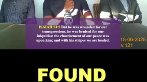 Because of prophecy, He was bruised
