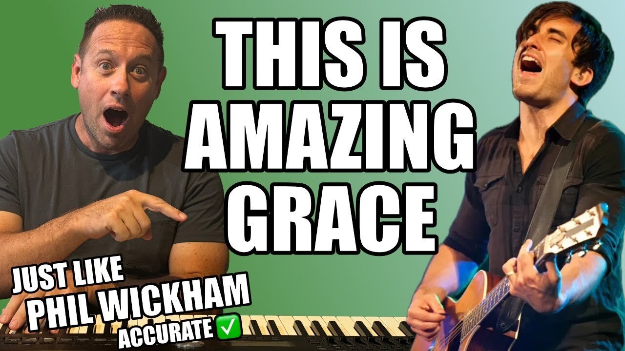 Learn To Play Praise and Worship Piano | This Is Amazing Grace Phil Wickham | Easy Lesson