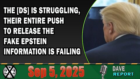 X22 Report - Their Entire Push To Release The Fake Epstein Information Is Failing