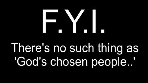 🚨✡️⚠️ON AIR ~ 10.17.2025 - There is no such thing as 'god's chosen people'.. what a load of bs
