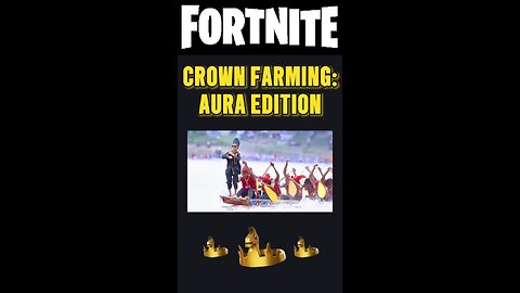 Crown Farming: Aura Edition in Fortnite's Blitz Royale!!!