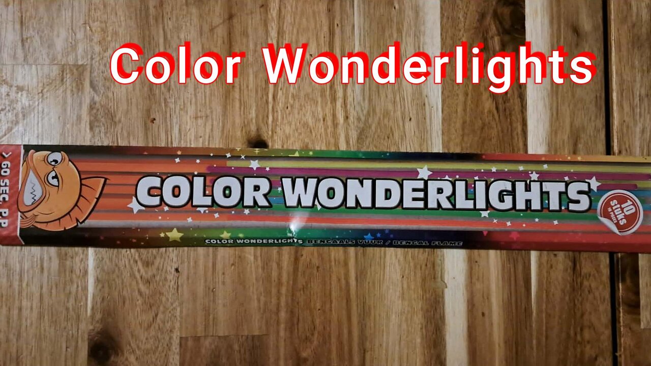 Lesli - Aldi Color Wonderlights - Cat 1 Vuurwerk
