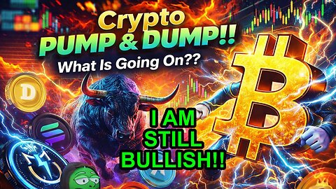 Crypto Pump and Dump Explained!! Best To Do Now with Bitcoin and Altcoins??