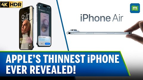 Apple’s Big Surprise: Unveils iPhone 17, iPhone Air & More | A Step Toward Apple’s First Foldable?