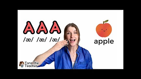ABC Phonics Song for Kids | A for Apple to Z for Zebra | Fun Alphabet Learning Video