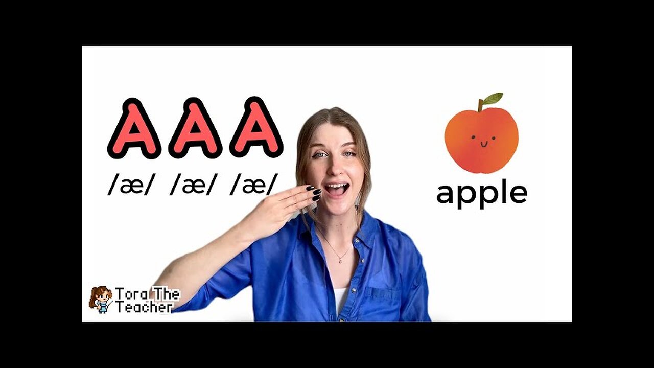 ABC Phonics Song for Kids | A for Apple to Z for Zebra | Fun Alphabet Learning Video
