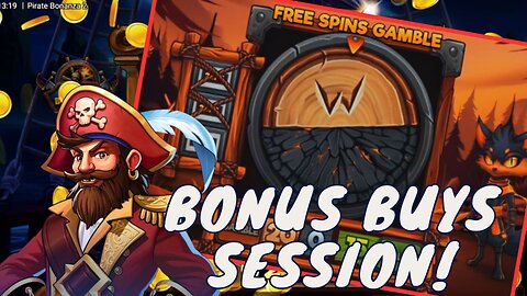New video and its a Bonus Buy Session!