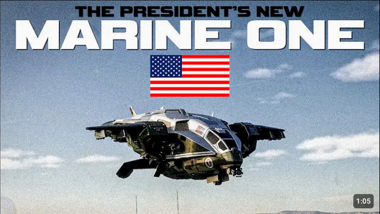 The president's New Marine one.