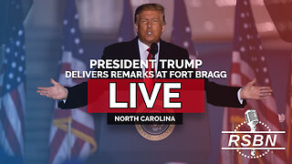 LIVE: President Trump Delivers Remarks at Fort Bragg - 6/10/25