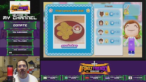 Cooking Mama Cookstar Vegeterian Fried Lemons with Aioli