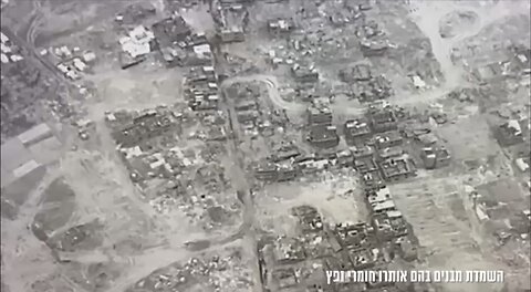 Exploding dozens of structures in Khan Yunis. Many were booby trapped.