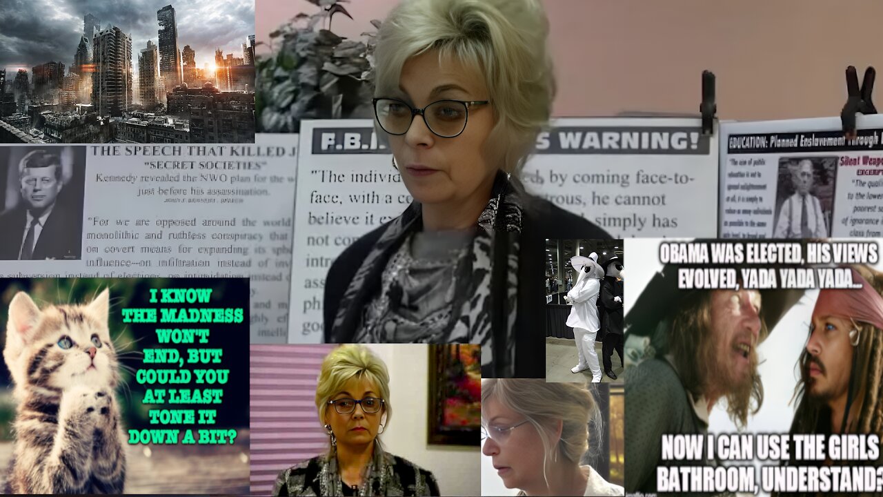 ( -0899 ) Deborah Tavares' Exposure of a Hunger Games, Cyborg Hillbillies & Kill Cities Rothschild-Planned Future (Part 2) (Also, The Making of Philip K. Dick's & Ridley Scott's 'Blade Runner')