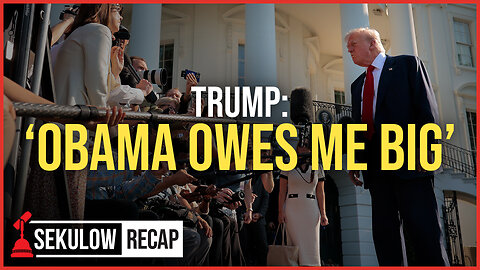TRUMP: ‘Obama Owes Me Big’ in Shocking Interview