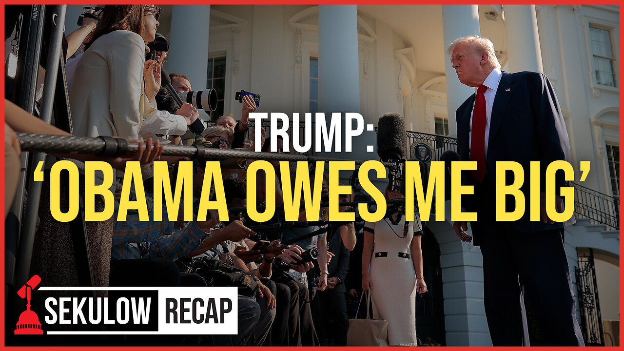 TRUMP: ‘Obama Owes Me Big’ in Shocking Interview