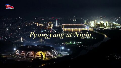 Pyongyang at Night