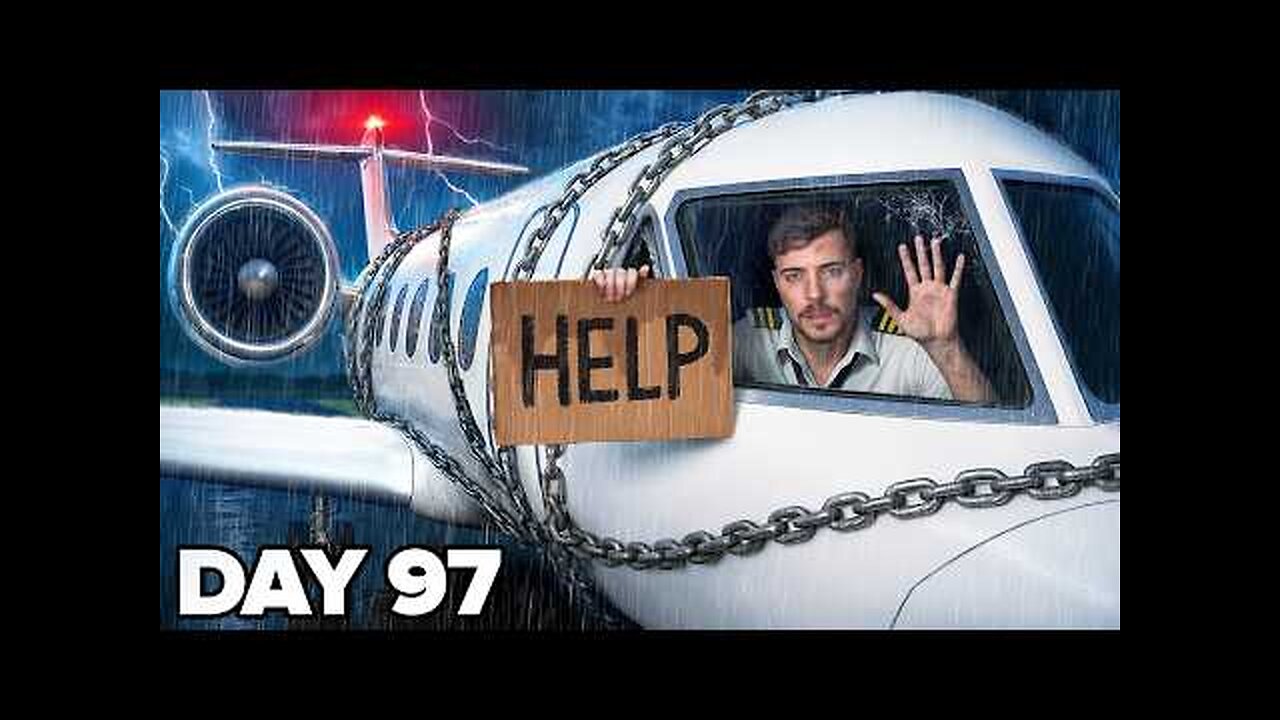 Survive 100 Days Trapped In A Private Jet, Keep It
