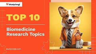 TOP-10 Biomedicine Research Topics