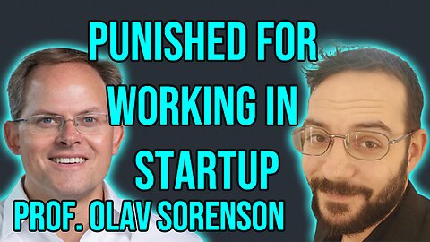 Working in a StartUp punitive for your Income? - Prof. Sorenson shares the stats