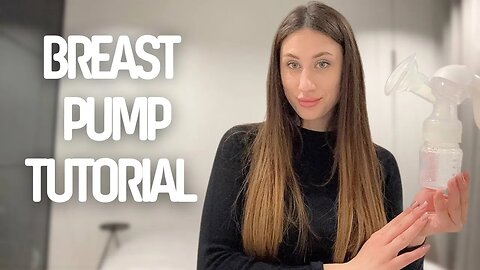 [4K] Breastfeeding with Emma ｜ Tips & Breast Pump Tutorial ｜ Pump With Me (21) 
