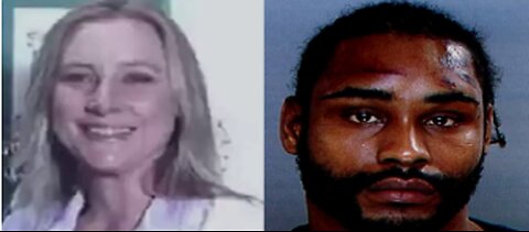 A 37-year-old white female was found shot and hanging in her basement