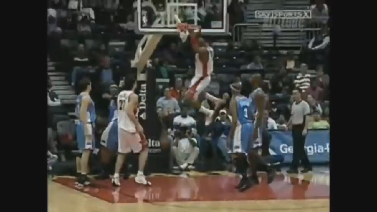 Josh Smith 19 Points 5 Ast Vs. Nuggets, 2005-06.