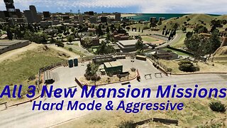GTA 5 - All 3 New Listings Mansion Missions Aggressive Approach - The Fast Way To Get Rich Online