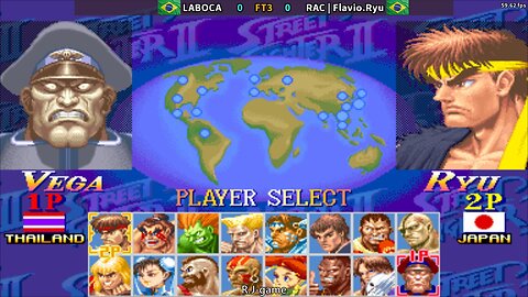 街霸2X LABOCA VS RAC | Flavio.Ryu 2025-7-19 FT3