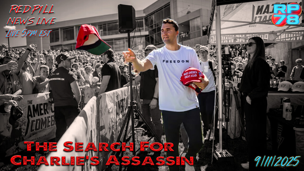 On the Trail of The Assassin - FBI Releases Photos, Asks For Help on Red Pill News Live PART 1