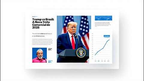 🥩🚢 Brasil na Mira de Trump: Tarifaço, Retaliação e Geopolítica 🚢🥩