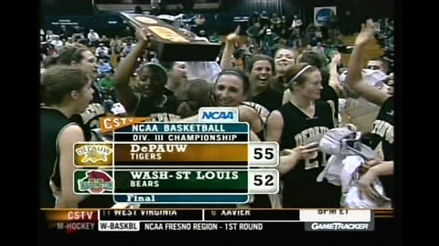 March 17, 2007 - DePauw Women Win Division III National Basketball Title