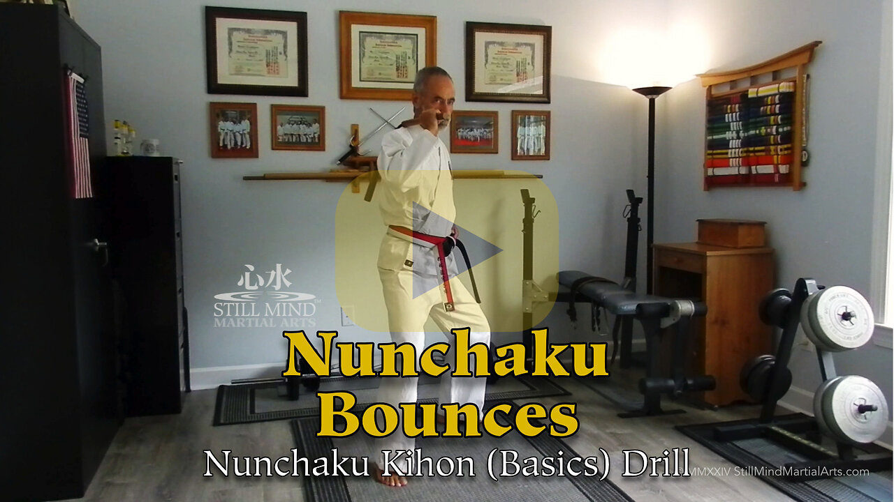 Nunchaku Kihon (Basics) Drill - Bounces