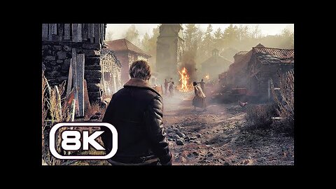 Resident Evil 4 Remake - Gameplay 8K 60FPS Ray Tracing (RTX 4090)