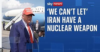Trump 'Very Hard' to Ask Israel to Stop Iran Strikes