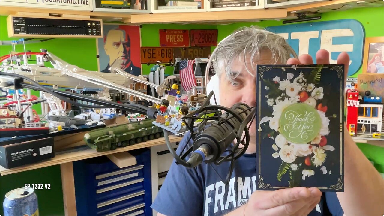 Thank you fan mail; Mikovits correction; "GERMS" book a parallel universe, shouldnt be (1232 v2)