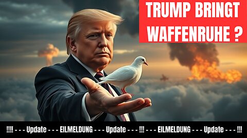 USA stoppen Eskalation? Trump kündigt Waffenruhe im Nahostkonflikt an