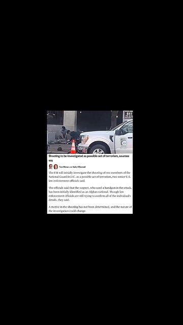 OMG! 🚨😢 Were Our 2 National Guards Actually KILLED, then!?? 🙏