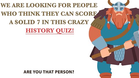 Crazy History Quiz