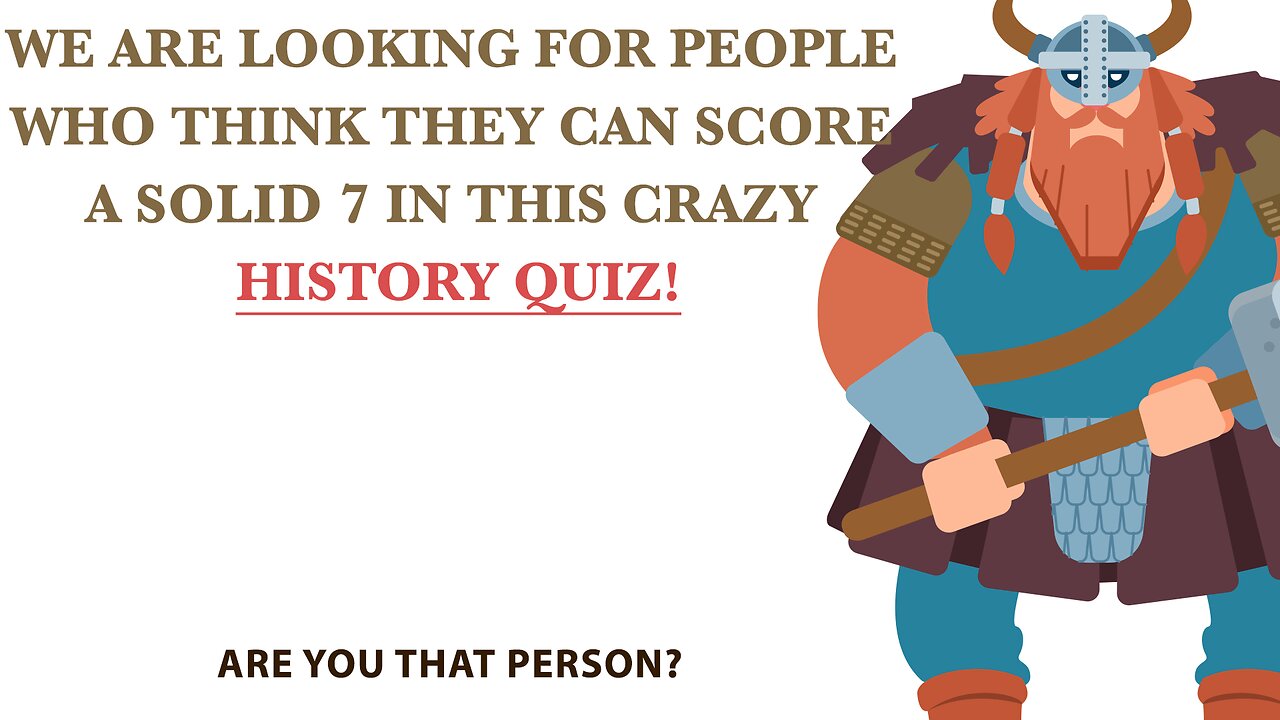 Crazy History Quiz