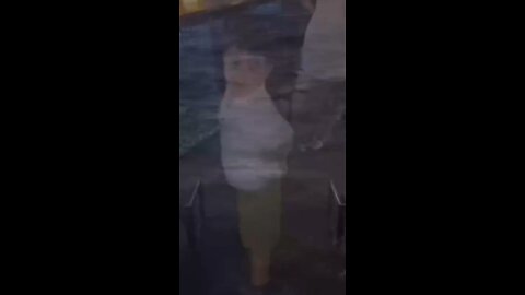 Kid at party inhales his own fart