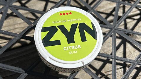 Zyn Citrus Extra Strong (Slim Nicotine Pouches) Review