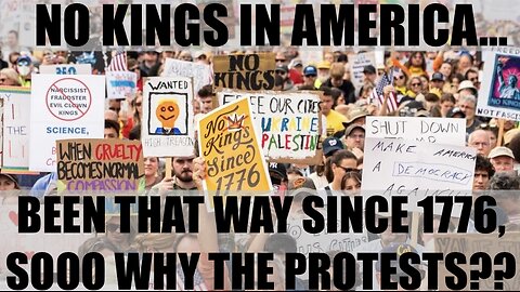 Discussing Libs and Their Stupidity #1: No Kings Protest/Rally/Waste of Time