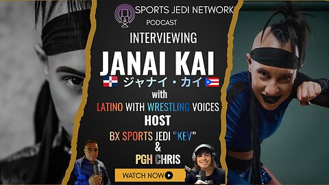 Janai Kai Returns to Sports Jedi Network | “The Kick Demon” Talks 2026 Goals, AEW, ROH & Indies