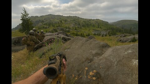 June 9th hill top sniper fighting in the krk/everon hills and mountains